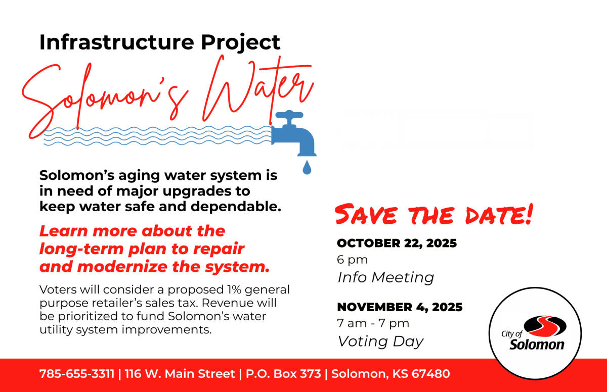 Water Utility System Infrastructure Info - Front