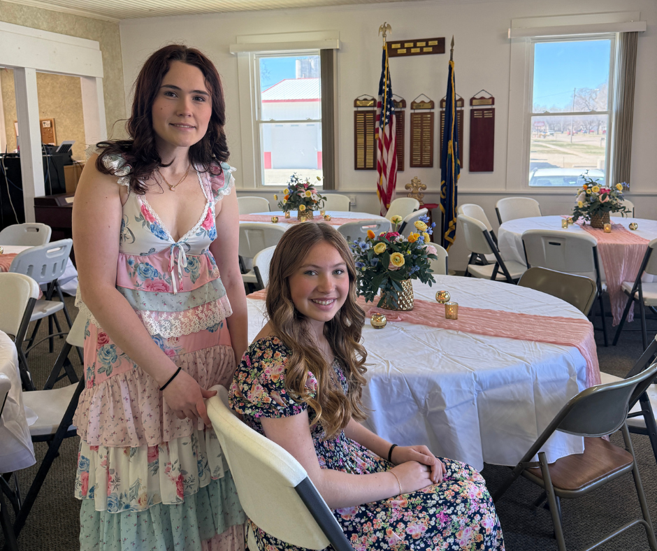Emma Boyer and Adalyn Kohman, hosts of Bloom Together